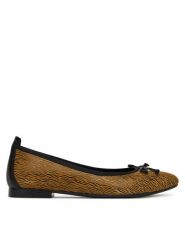 Lasocki Baleriny RST-KAJA-53 Brązowy. Brązowe baleriny damskie Lasocki, bez wzorów, ze skóry, bez obcasa. Za 149.99 zł.