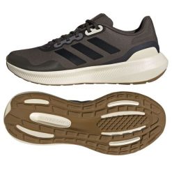 Buty do biegania adidas Runfalcon 3.0 Tr M HP7569 brązowe. Brązowe buty fitness męskie . Za 362.20 zł.