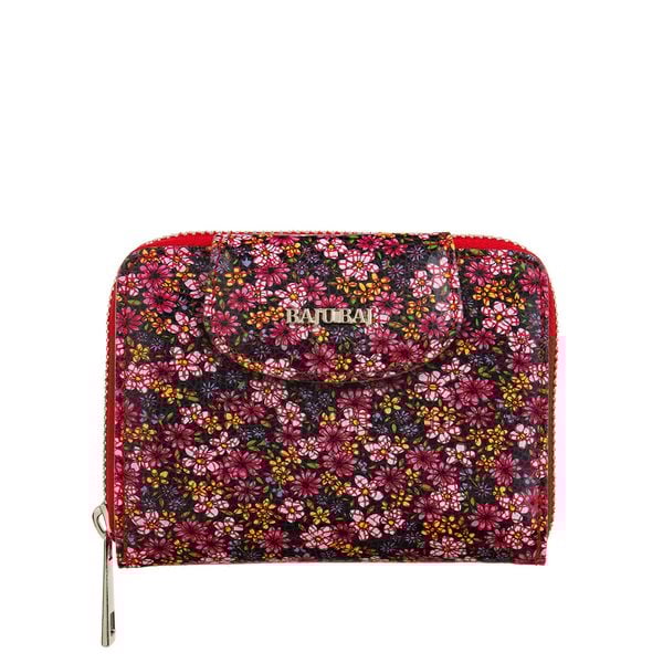 Kolorowy portfel damski BajuBaj PD1266s82 RFID. Czerwone portfele damskie bez wzorów, ze skóry. Za 171.00 zł.