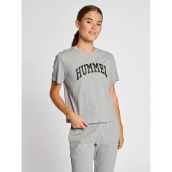 Koszulka damska Hummel Ic Gill Loose. Szare bluzki damskie HUMMEL, s, bez wzorów, sportowe, bez kołnierzyka, bez ramiączek. W wyprzedaży za 76.85 zł.