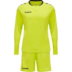 Strój bramkarski męski Hummel hml CORE. Zielone szorty męskie HUMMEL, bez wzorów, sportowe. Za 204.50 zł.