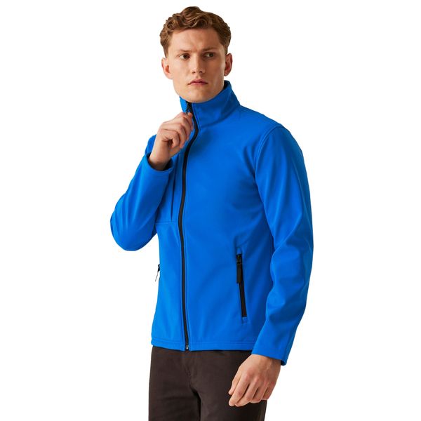 Męski Softshell Octagon II. Czarne kurtki softshell damskie Regatta, l, bez wzorów, z elastanu, bez kaptura. Za 375.99 zł.