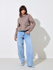 ONLY Kurtka przejściowa w kolorze beżowym rozmiar: M. Brązowe kurtki damskie Only, m, bez wzorów, bez kaptura. Za 192.33 zł.