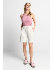Rich & Royal Lniany top w kolorze jasnoróżowym rozmiar: L. Różowe topy damskie Rich & Royal, l, bez wzorów, ze lnu, bez kołnierzyka. Za 66.00 zł.