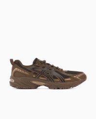 Uniseksowe buty do biegania ASICS GEL-VENTX Black Coffee / Brown Storm. Brązowe obuwie do biegania damskie Asics. Za 495.00 zł.