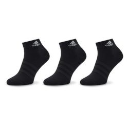 Skarpety krótkie adidas. Czarne skarpetki damskie Adidas, bez wzorów. Za 39.99 zł.