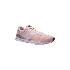 Buty fitness kardio damskie 500 różowe. Czerwone obuwie treningowe damskie DOMYOS, na fitness i siłownię. Za 119.99 zł.