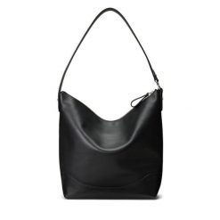 Torebka LAUREN RALPH LAUREN. Czarne torebki klasyczne damskie Lauren Ralph Lauren, bez wzorów, bez dodatków. Za 2,199.00 zł.