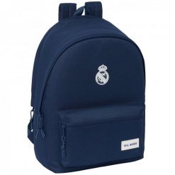 Real Madryt plecak sportowy z miejscem na laptopa granatowy. Niebieskie plecaki damskie Real Madrid, bez wzorów. Za 199.00 zł.