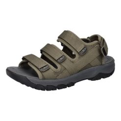 Sandały męskie CMP Khoros. Zielone sandały męskie CMP, z gumy, bez zapięcia. Za 209.99 zł.