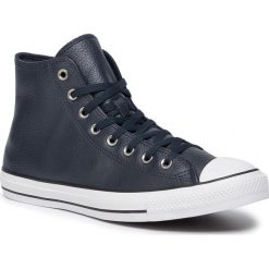 Trampki CONVERSE - Ctas Hi 165189C Dark Obsidian/White/Black. Niebieskie trampki i tenisówki męskie Converse, bez wzorów, z gumy, bez zapięcia. Za 369.00 zł.