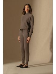 Perfect Cashmere Kaszmirowy sweter w kolorze brązowym rozmiar: S. Brązowe golfy damskie Perfect Cashmere, s, bez wzorów, z kaszmiru, bez ramiączek. Za 484.45 zł.