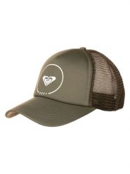 Roxy Czapka "Truckin" w kolorze khaki rozmiar: onesize. Brązowe czapki męskie Roxy, bez wzorów, sportowe. Za 134.22 zł.