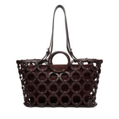 Torebka GINO ROSSI. Brązowe torebki klasyczne damskie Gino Rossi, bez wzorów, bez dodatków. Za 379.99 zł.