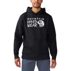 Bluza Męska Mountain Hardwear Logo. Czarne bluzy z kapturem męskie MOUNTAIN HARDWEAR, na jesień, m, z bawełny. Za 349.00 zł.