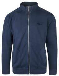 Wygodna Bluza na Zamek - Pioneer - Granatowa. Niebieskie bluzy bez kaptura męskie Pioneer, l, z bawełny. Za 219.00 zł.