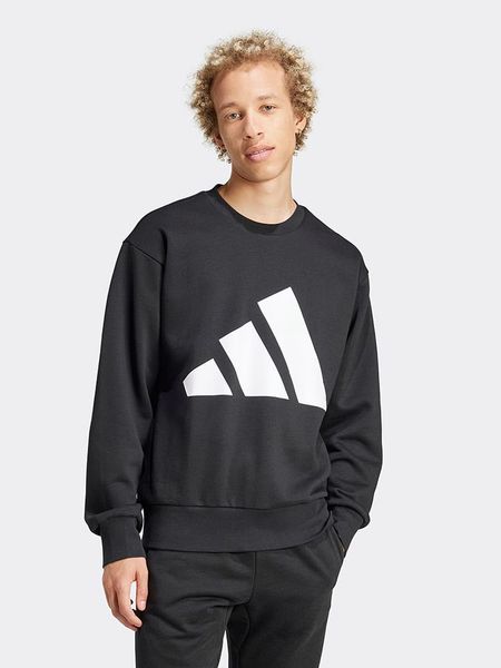 Adidas Bluza w kolorze czarno-białym rozmiar: M. Białe bluzy bez kaptura męskie Adidas, m. Za 187.52 zł.