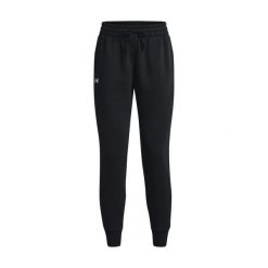 Polarowe Spodnie Joggery Under Armour Ua Rival Damskie. Białe spodnie sportowe damskie Under Armour, s, z materiału. Za 237.30 zł.