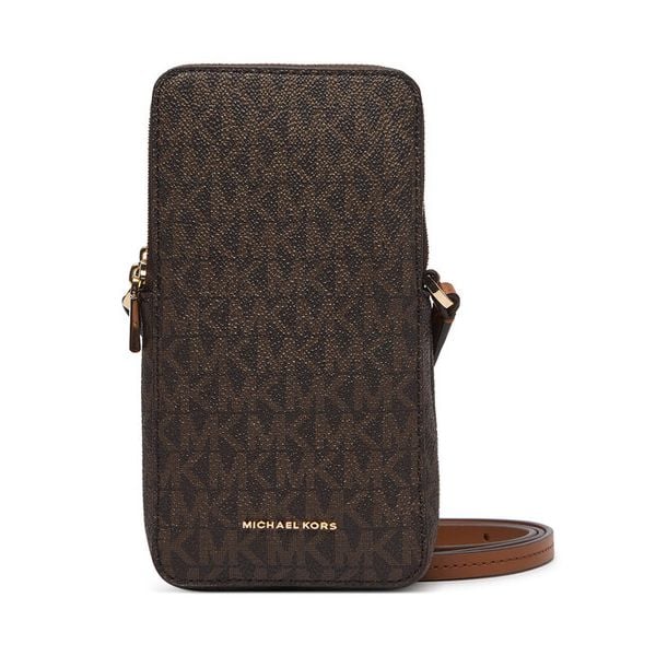 Torebka MICHAEL Michael Kors. Brązowe listonoszki damskie MICHAEL Michael Kors, bez wzorów, bez dodatków. Za 619.99 zł.