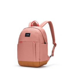 Plecak na laptopa Pacsafe Go 15 L Backpack - rose. Czerwone plecaki damskie Pacsafe, bez wzorów. Za 403.99 zł.