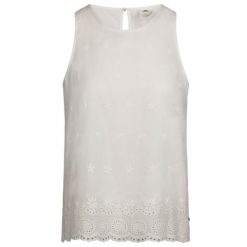Trespass Zadie - Damski top bez rękawów na co dzień biały. Białe topy damskie Trespass, bez wzorów, bez kołnierzyka. Za 264.99 zł.
