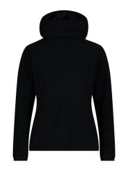 CMP Bluza polarowa w kolorze czarnym rozmiar: 44. Czarne bluzy z kapturem damskie CMP, z materiału. Za 144.58 zł.