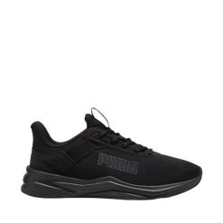 Buty męskie Puma FTR Wave. Czarne buty sportowe na co dzień męskie Puma, z gumy, bez zapięcia, na fitness i siłownię. Za 220.94 zł.