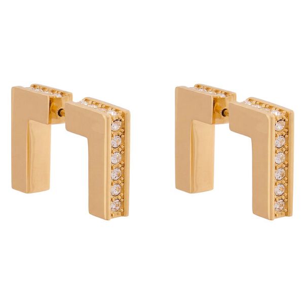 Kolczyki Elisabetta Franchi. Żółte kolczyki damskie Elisabetta Franchi, złote. Za 979.99 zł.