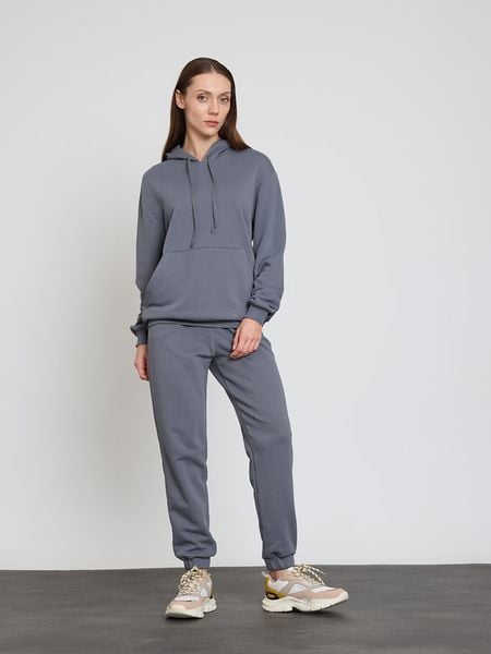 BGN Spodnie dresowe w kolorze szarym rozmiar: 40. Szare spodnie dresowe damskie BGN, bez wzorów, z dresówki. Za 43.99 zł.