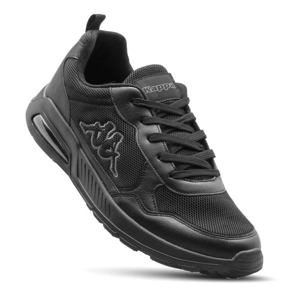 Buty sportowe męskie Kappa TURPIN. Czarne buty sportowe na co dzień męskie Kappa, bez zapięcia. Za 159.00 zł.