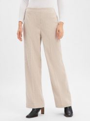 Someday Damskie spodnie sztruksowe - Cevil Corduroy Kobiety beżowy jednolity, 40. Brązowe spodnie materiałowe damskie Someday, bez wzorów, z syntetyku, eleganckie. Za 499.95 zł.