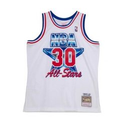 Koszulka Mitchell & Ness All Star East 1992/93. Białe bluzki damskie Mitchell & Ness, bez wzorów, z poliesteru, bez kołnierzyka. Za 513.50 zł.
