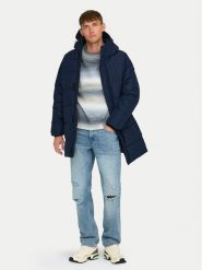 Only & Sons Płaszcz zimowy 22020156 Granatowy Regular Fit. Niebieskie kurtki męskie Only & Sons, na zimę, m, bez wzorów, z syntetyku. Za 419.99 zł.