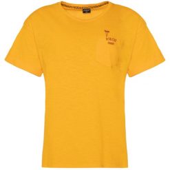 Koszulka Damska PROTEST BO t-shirt. Żółte bluzki sportowe damskie Protest, l, bez wzorów, bez ramiączek. W wyprzedaży za 50.00 zł.