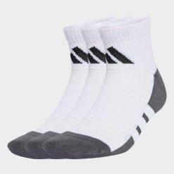 Skarpetki fitness ADIDAS 3 pary. Białe skarpetki męskie Adidas, bez wzorów. Za 49.99 zł.