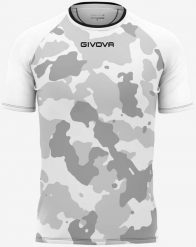 T-shirt męski Givova Army biało-szary. Białe t-shirty męskie Givova, m, bez wzorów, z materiału, bez kołnierzyka. Za 75.66 zł.