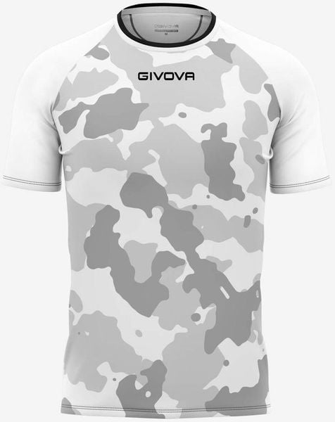 T-shirt męski Givova Army biało-szary. Białe t-shirty męskie Givova, m, bez wzorów, z materiału, bez kołnierzyka. Za 75.66 zł.