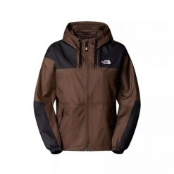 Kurtka The North Face W Sheru. Brązowe kurtki damskie The North Face, l, bez wzorów, z materiału. Za 534.70 zł.
