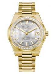 ALAIN ASTER Zegarek kwarcowy w kolorze złoto-srebrnym rozmiar: onesize. Szare, analogowe zegarki damskie ALAIN ASTER, srebrne. Za 1,130.99 zł.