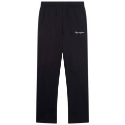Spodnie Champion Spodnie Z Prostym Dołem Dorośli. Czarne spodnie sportowe męskie CHAMPION, z bawełny. Za 232.99 zł.