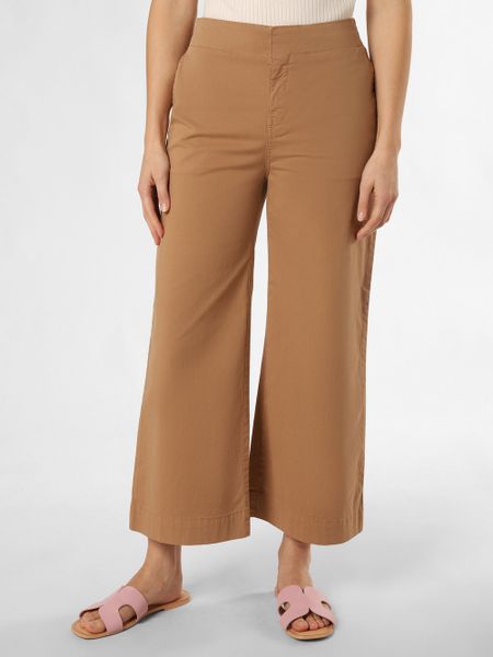 BOSS Orange Spodnie - C_Tahiana-D Kobiety Bawełna brązowy, 42. Brązowe spodnie materiałowe damskie Boss Orange, bez wzorów, z bawełny. Za 649.95 zł.