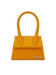 JACQUEMUS Torebka Le Chiquito Moyen 213BA002-3163 Pomarańczowy. Brązowe torebki klasyczne damskie JACQUEMUS, bez wzorów, ze skóry, bez dodatków. Za 2,539.00 zł.