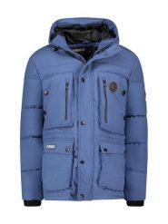 Geographical Norway Parka "Albert" w kolorze morskim rozmiar: XXL. Niebieskie parki męskie Geographical Norway, xxl, bez wzorów. Za 275.40 zł.