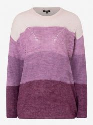 More & More Sweter w kolorze fioletowo-jasnoróżowym rozmiar: 36. Różowe swetry klasyczne damskie MORE & MORE, z wełny, bez kołnierzyka. Za 114.17 zł.
