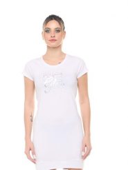 Koszulka z bawełna na co dzień na siłownię. Czarne t-shirty damskie LEONE 1947 APPAREL, l, bez wzorów, z bawełny, bez kołnierzyka. Za 126.26 zł.