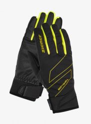 Rękawiczki softshell Ziener Ilion AS. Czarne rękawiczki damskie Ziener, na zimę, bez wzorów, z materiału. Za 115.49 zł.