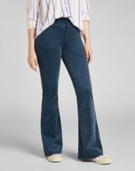 LEE Breese DAMSKIE SPODNIE JEANSOWE INSIGNIA BLUE L32YQG80 112139943. Niebieskie spodnie materiałowe damskie Lee, bez wzorów, z jeansu. Za 199.99 zł.