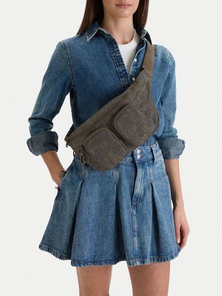 G-Star Raw Torebka EO-LDA8478 Szary. Szare torebki klasyczne damskie G-Star, bez wzorów, z materiału, bez dodatków. Za 100.99 zł.