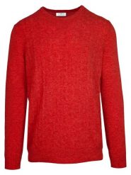 Malo Optimum Sweter w kolorze czerwonym rozmiar: XXL. Czerwone swetry męskie Malo Optimum, xxl, bez wzorów, z kaszmiru, bez kołnierzyka. Za 347.99 zł.