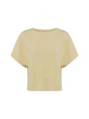 Opus Koszulka Kobiety Bawełna żółty, M. Żółte t-shirty damskie Opus, m, bez wzorów, z bawełny, bez kołnierzyka. Za 199.95 zł.